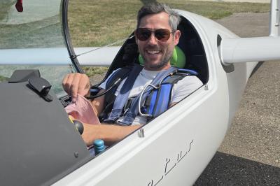 David Bauder punktete am Wochenende erneut für die Segelflug-Bundesliga.