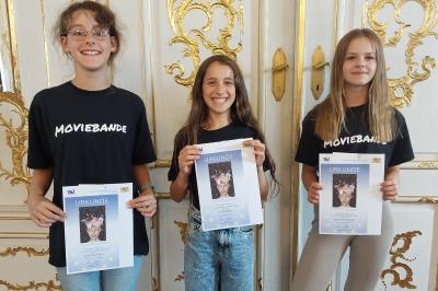 v.l.n.r.: Emely Neumann, Paulina Berg, Emma Stanslowski