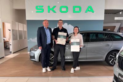 Belegung des zweiten Platz der Skoda Challenge 2026