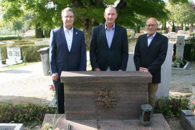 Stiftungsvorstand v.L.: Dr. Alexander Baur, Dr. Frank Erckmann und Günther Treimer