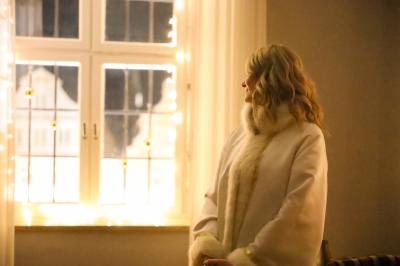 Lea Hönle als das letztjährige Wemdinger Christkind  