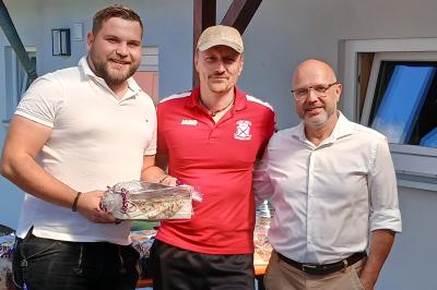 Max Jaumann (links), Veit Sommerschuh (mitte) und Markus Eisenbarth (rechts).