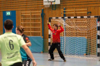 Torhüter Leander Strickner zeigte beim Spiel der Herren I gegen Göggingen eine Glanzleistung und hatte großen Anteil am Sieg der HSG Nordschwaben