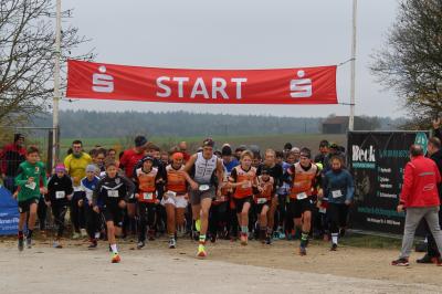 Start um Lauf in Mauren 2024 