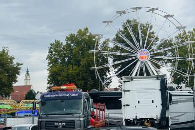 Zum ersten Mal gibt es auf dem Donauwörther Oktoberfest ein Riesenrad. 