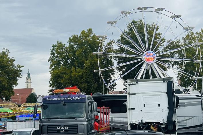 Zum ersten Mal gibt es auf dem Donauwörther Oktoberfest ein Riesenrad. 
