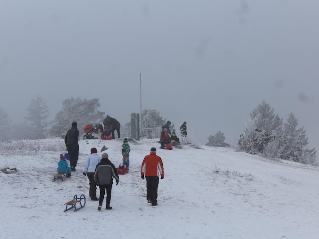 Wintersport in Harburg 1