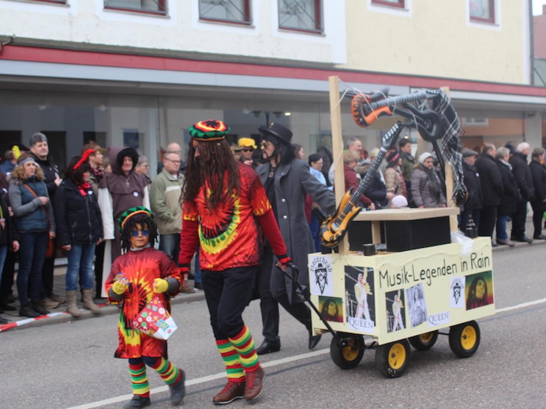 Faschingsumzug Rain 2017-10