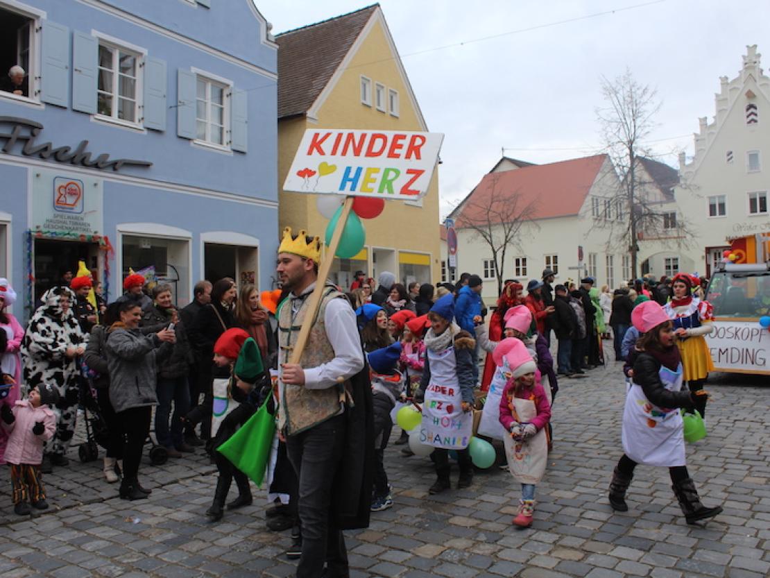 Faschingsumzug Wemding 20178