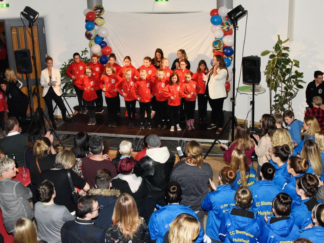 Minigarde bei der Vorstellung