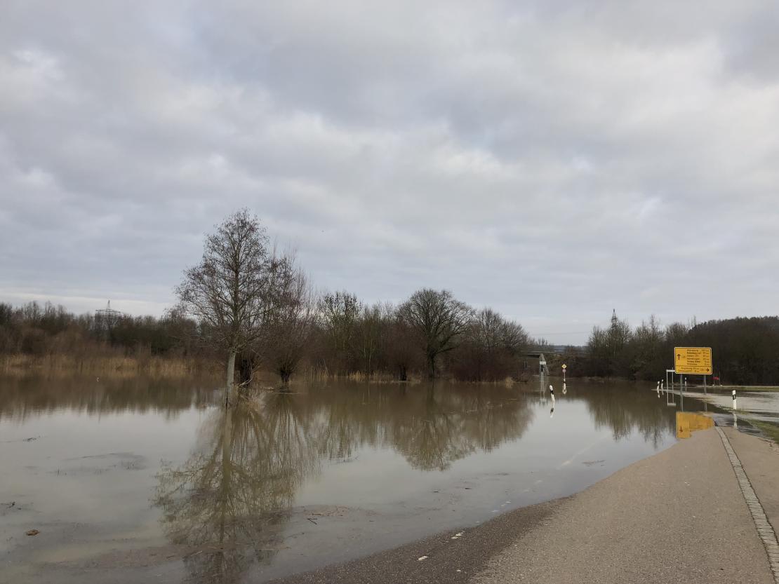 Bundesstraße 25 - Anschlussstelle Ebermergen Süd