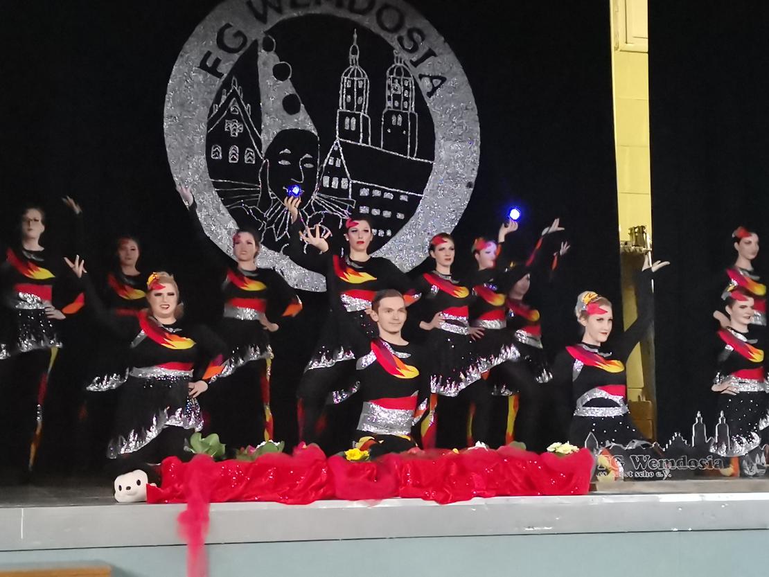 Gardetreffen Wemding - Wemding Showformation Flames