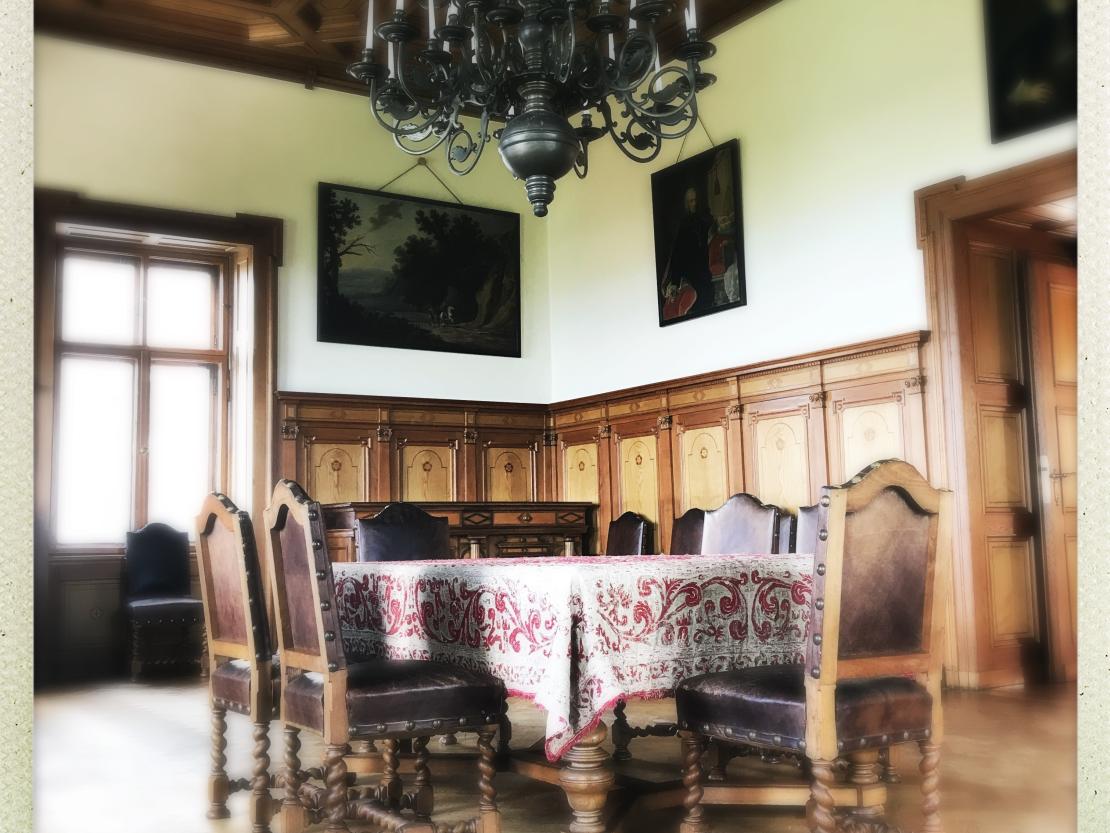 Innenansicht Schloss Baldern