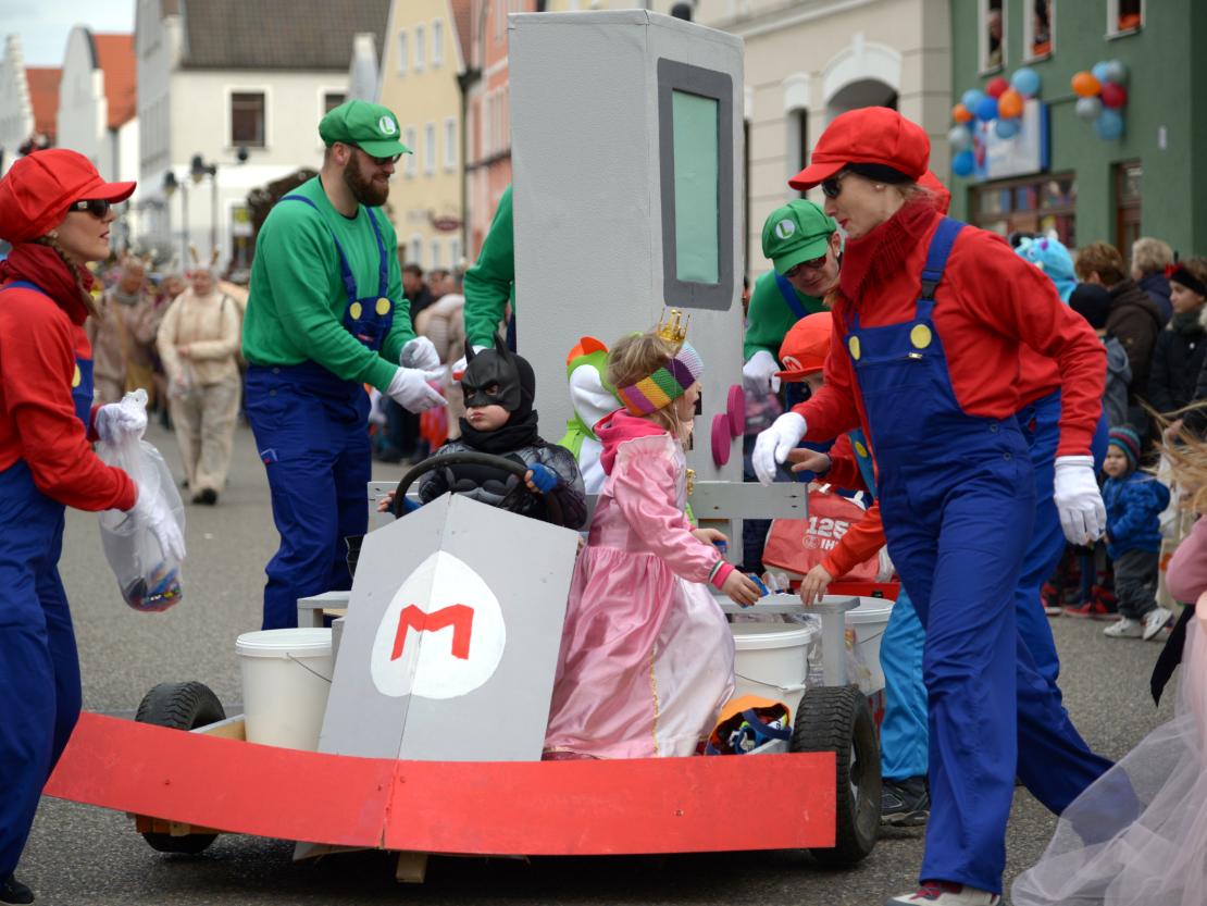 Faschingsumzug Rain 2019