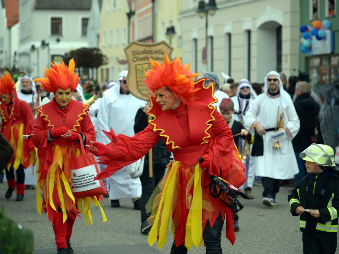 Faschingsumzug Rain 2019