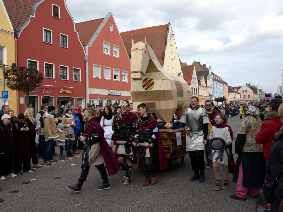 Faschingsumzug Rain 2019