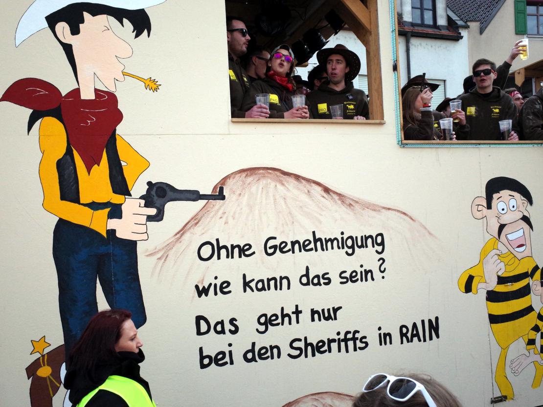 Faschingsumzug Rain 2019