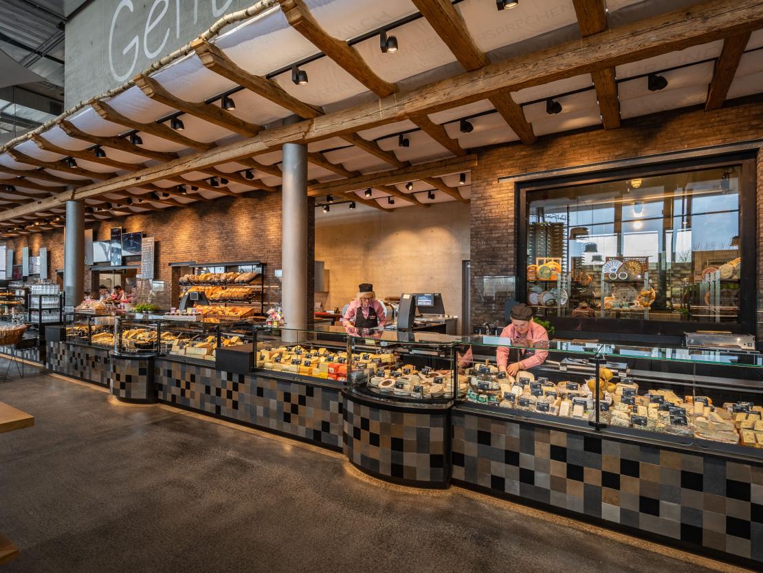 Käsetheke Zott Genusswelt 