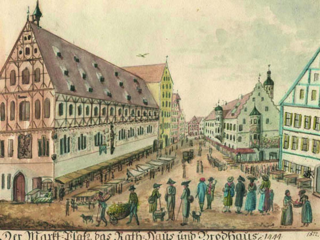 Nördlinger Mess Marktplatz