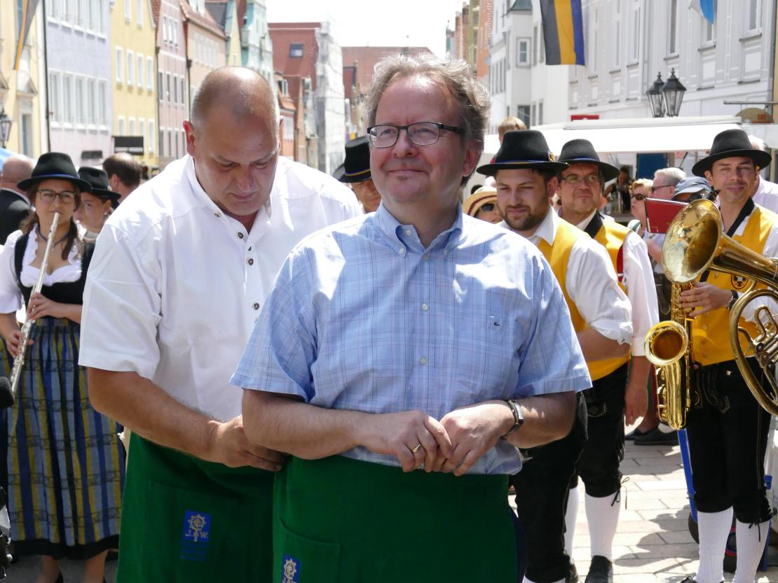 Am Mittwoch wurde das 22. Reichsstraßenfest von Oberbürgermeister Armin Neudert eröffnet. 