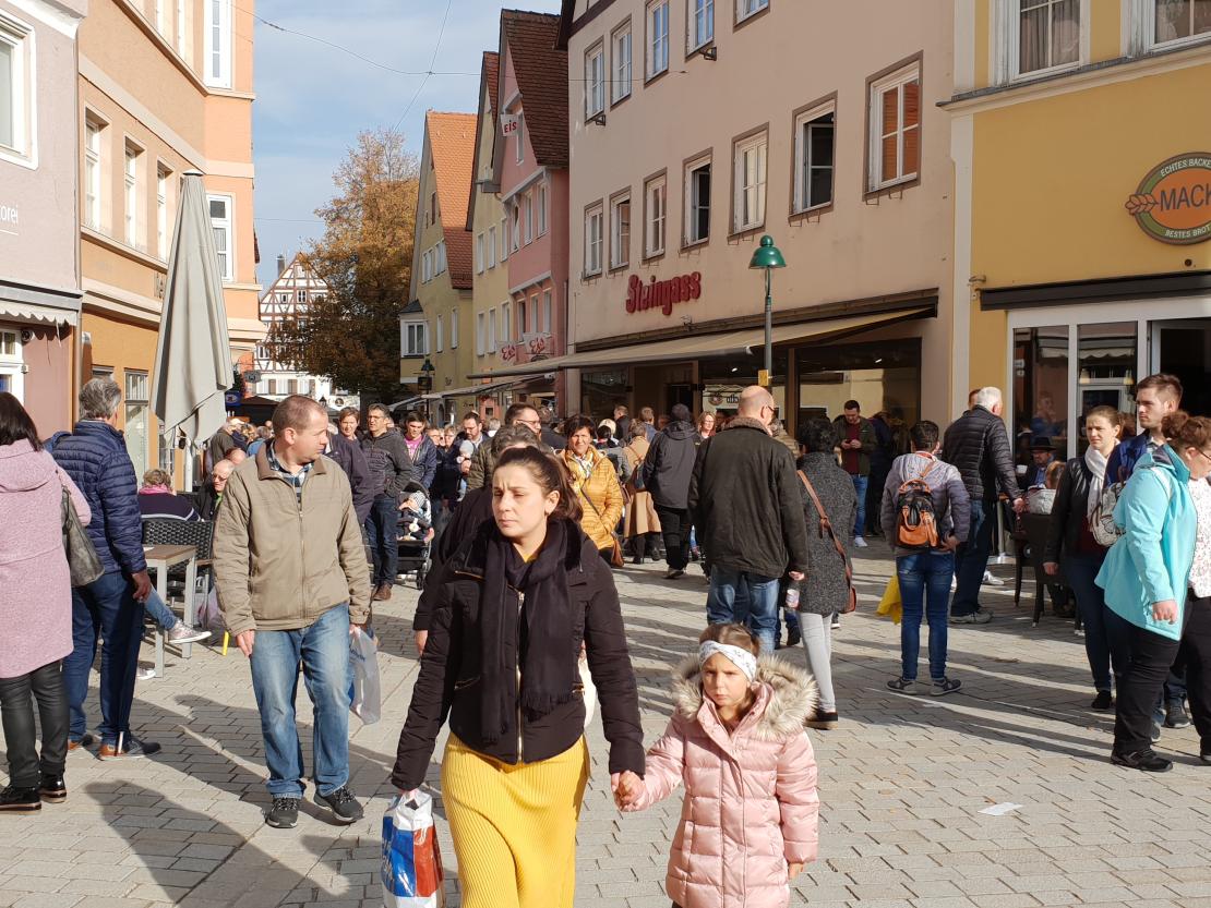 Herbstmarkt 2019 in Nördlingen