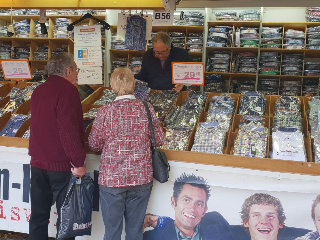 Herbstmarkt 2019 in Nördlingen. 