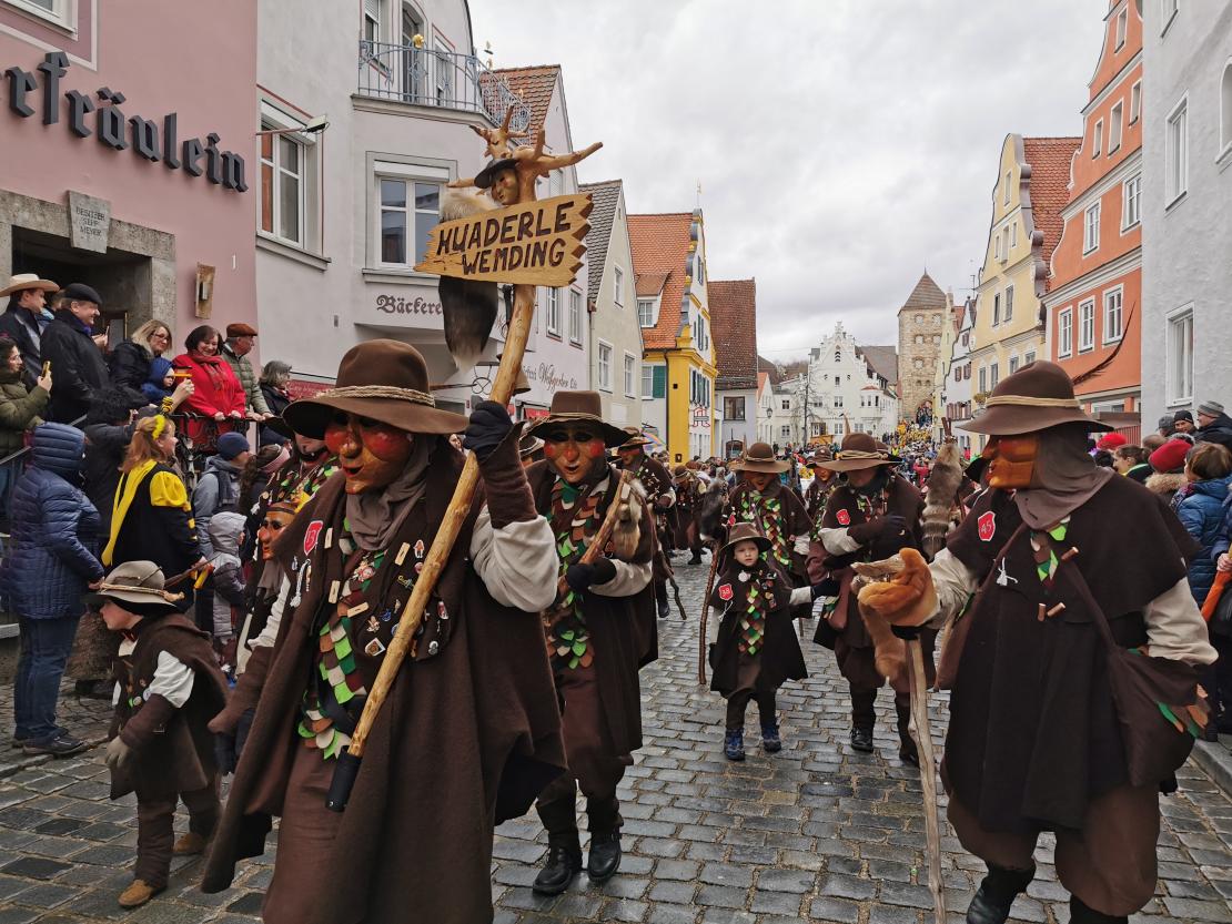 Faschingszug durch Wemding