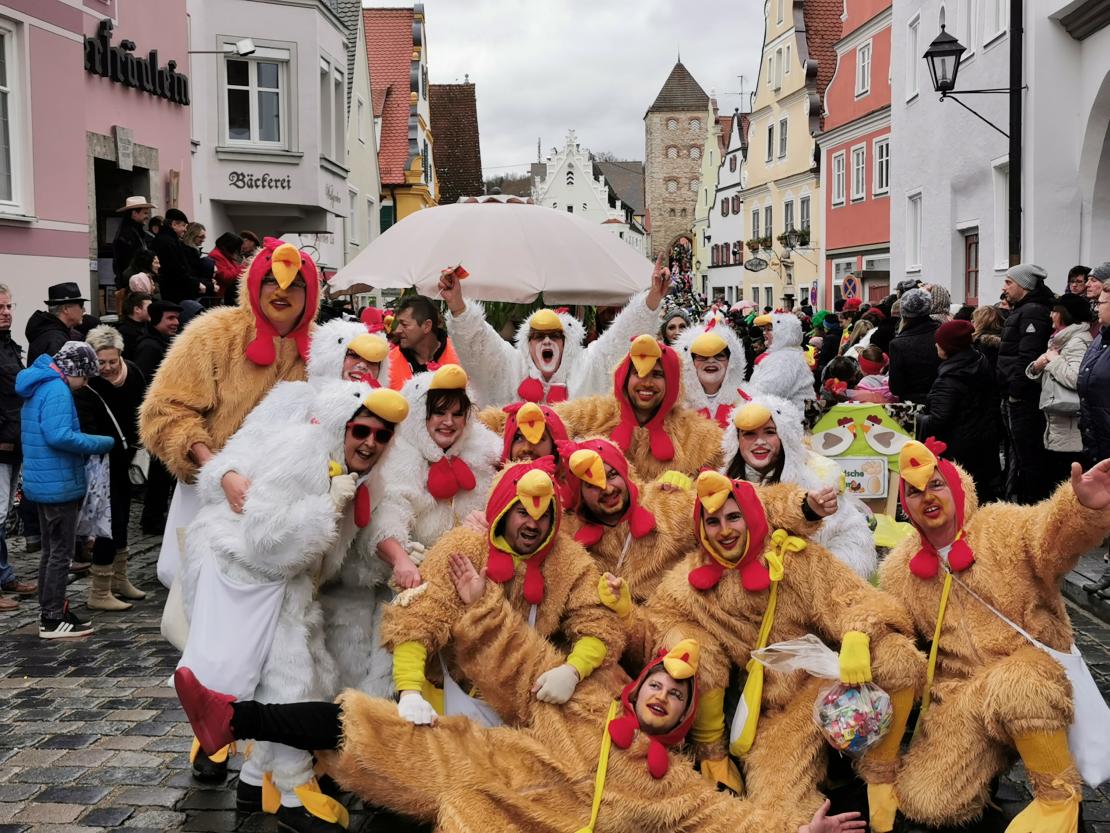 Faschingszug durch Wemding