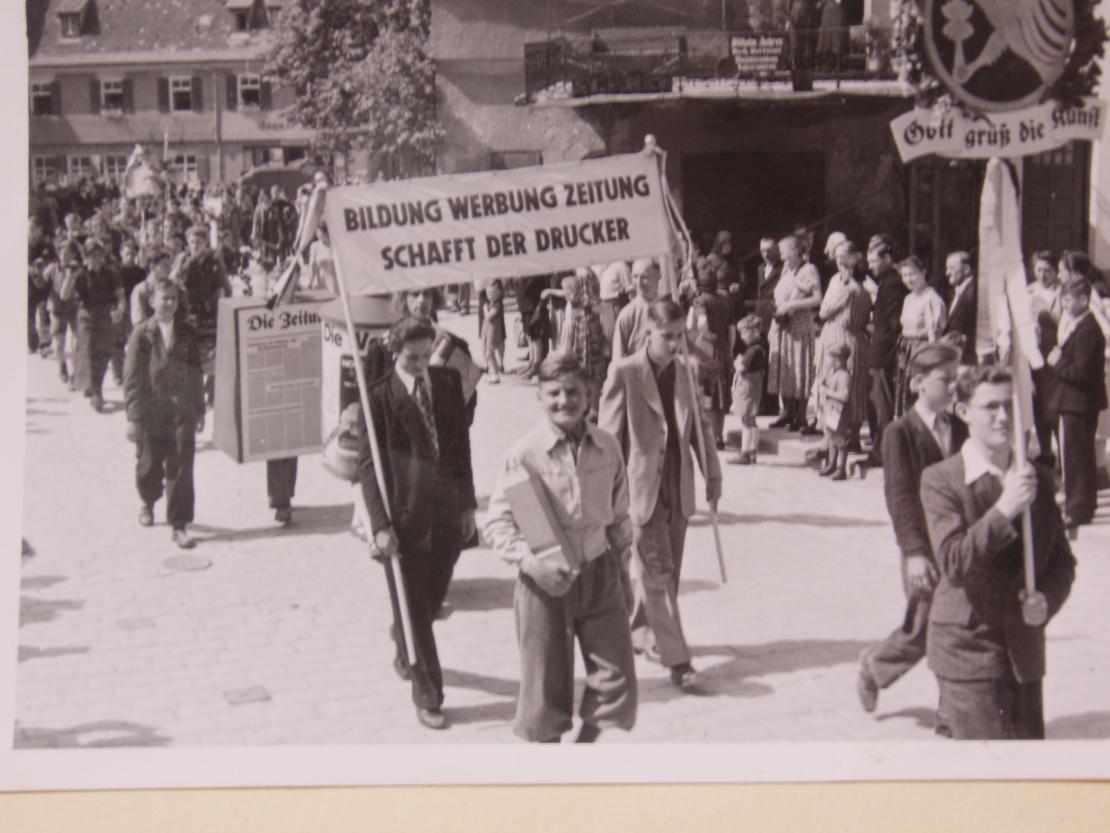 Stabenfest in den 1950er Jahren 