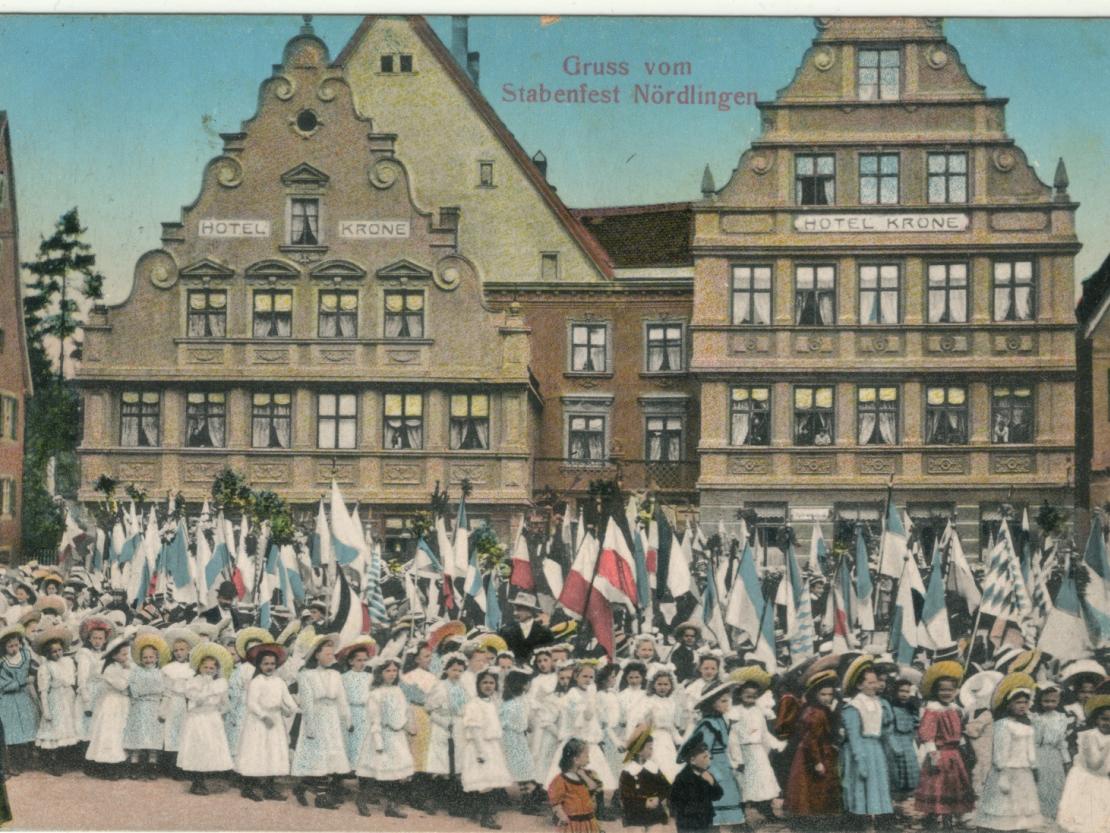 Stabenfest Postkarte 