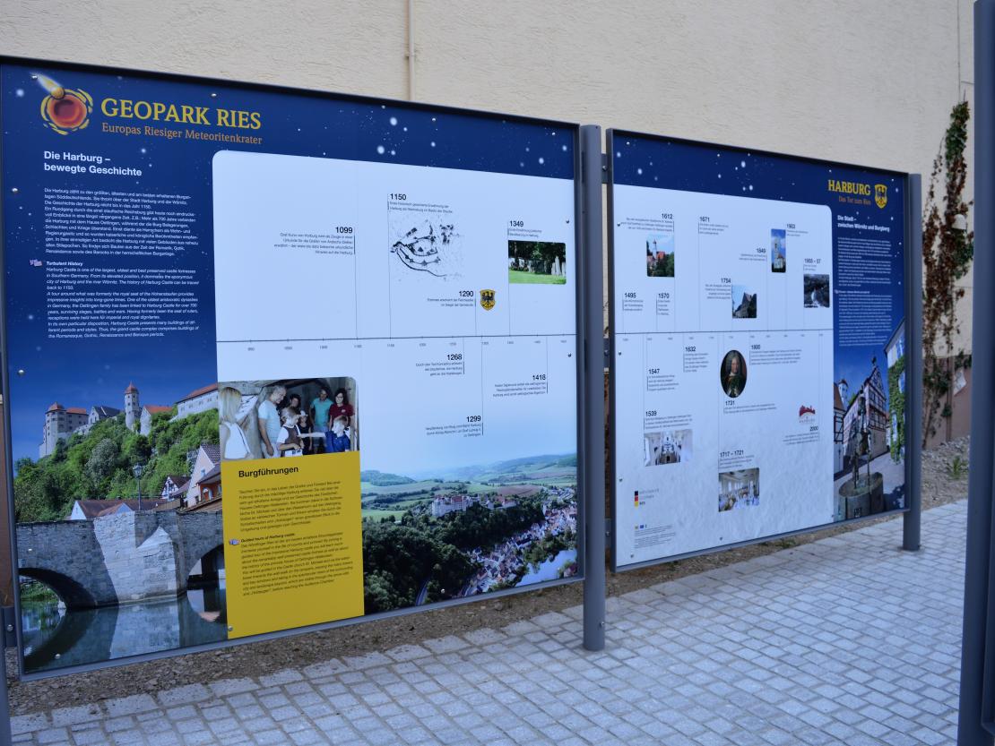 Infostelle Geopark Harburg Eröffnung