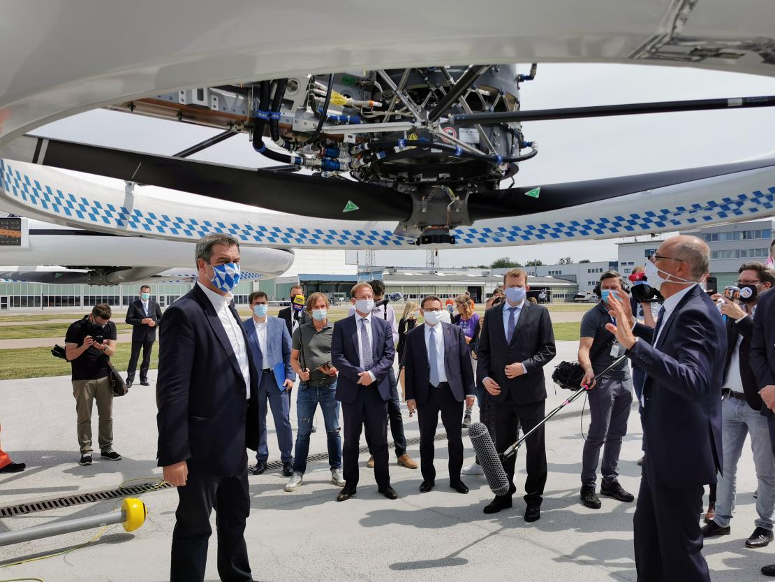 Markus Söder bei Airbus Helicopters|Donauwörth|Donau-Ries ...
