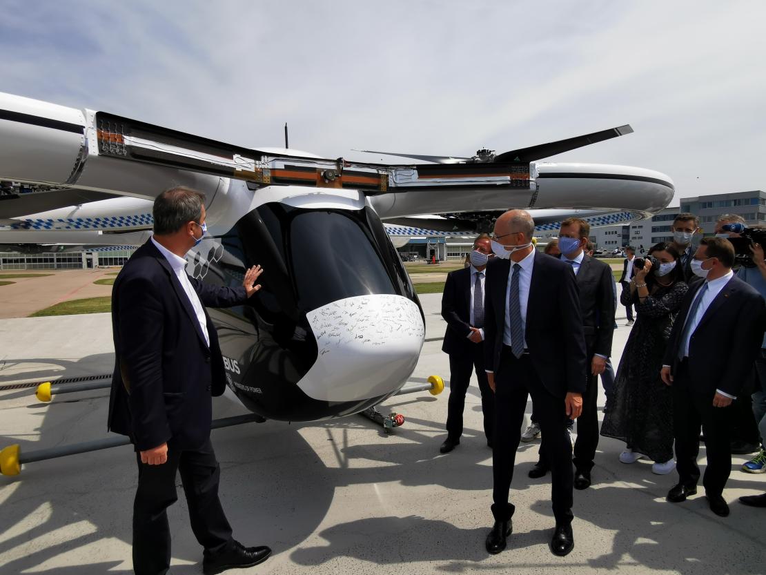 Markus Söder bei Airbus Helicopters