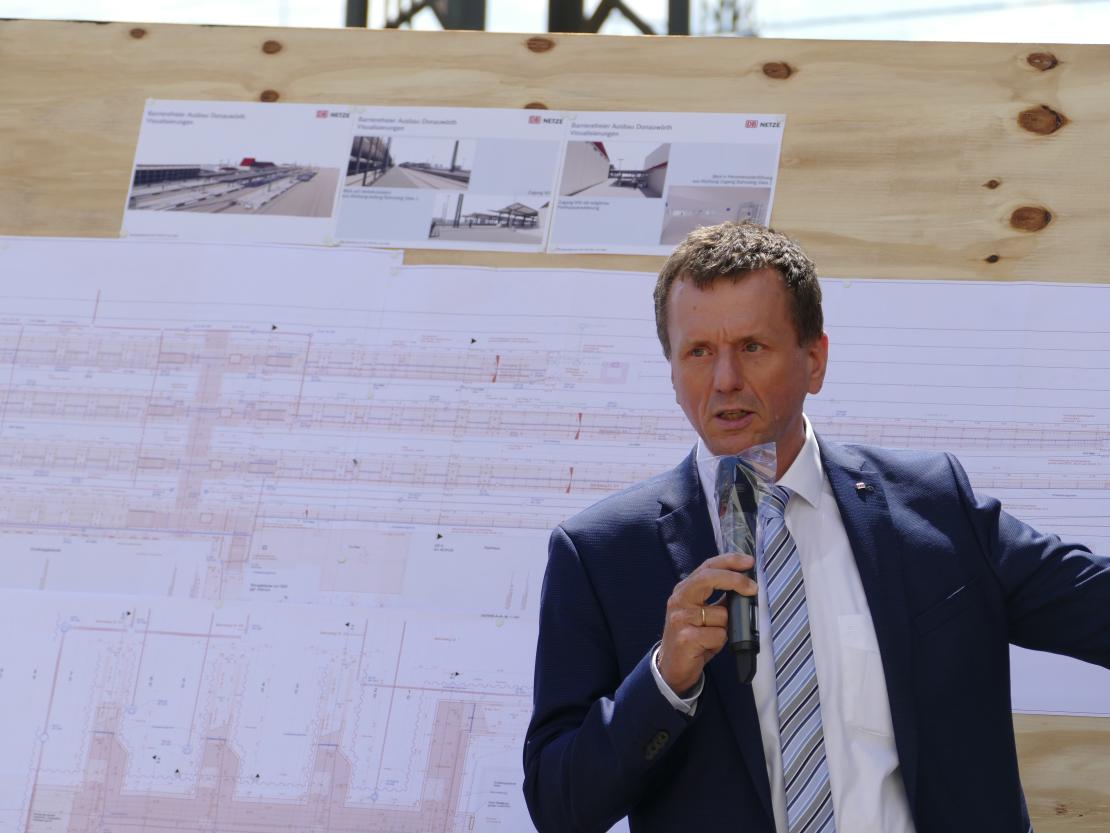 MdB Andreas Scheurer zu Gast in Donauwörth. 