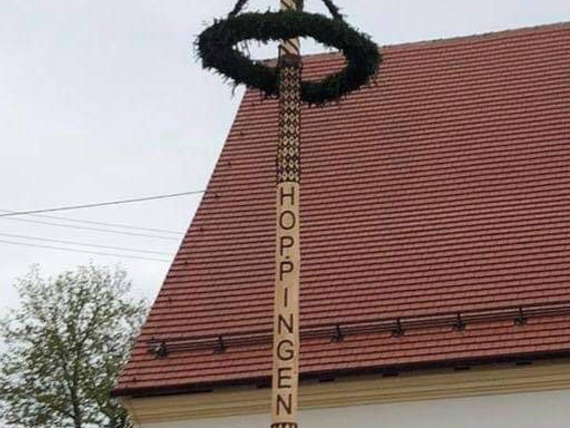 Der Maibaum in Hoppingen 