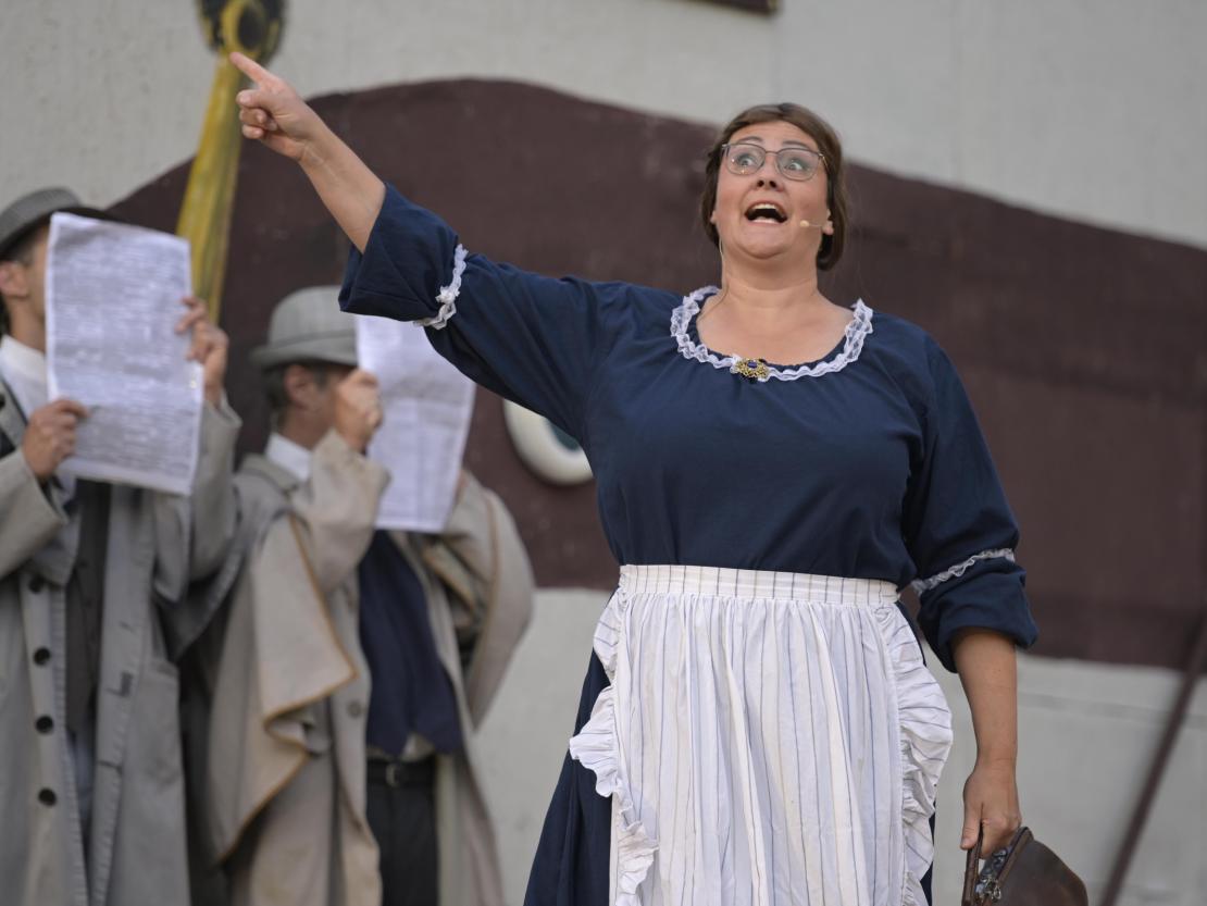 Der Theaterverein Donauwörth e.V. spielt "In 80 Tagen um die Welt" auf der Freilichtbühne Donauwörth 