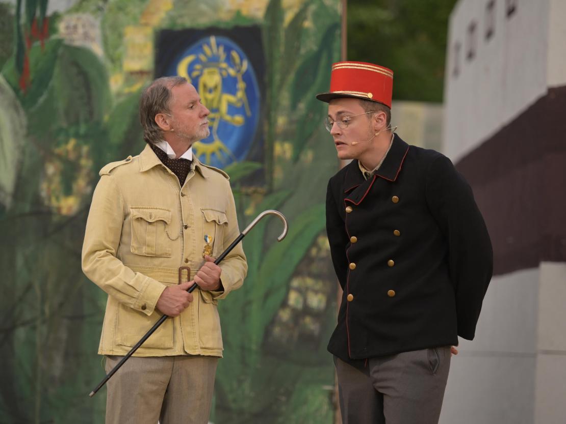 Der Theaterverein Donauwörth e.V. spielt "In 80 Tagen um die Welt" auf der Freilichtbühne Donauwörth 