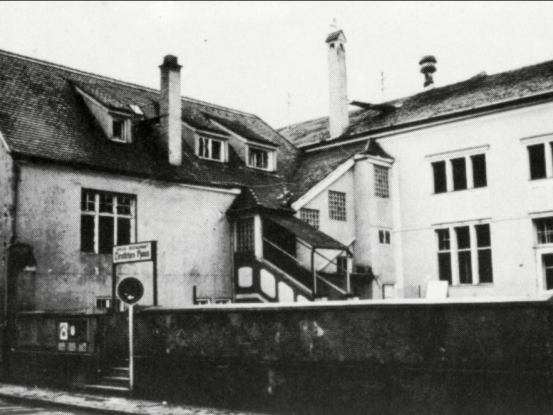 Hotel "Deutsches Haus" Rückseite 