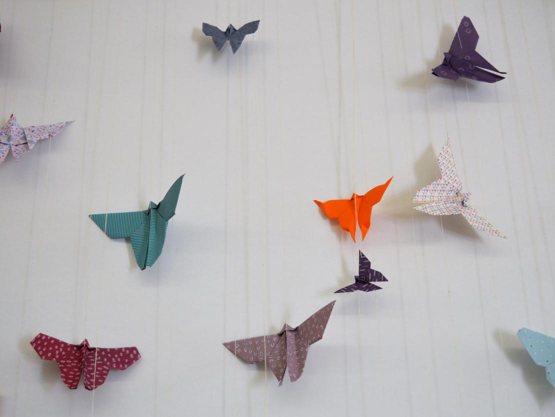 Origamikunst von Peter Stein