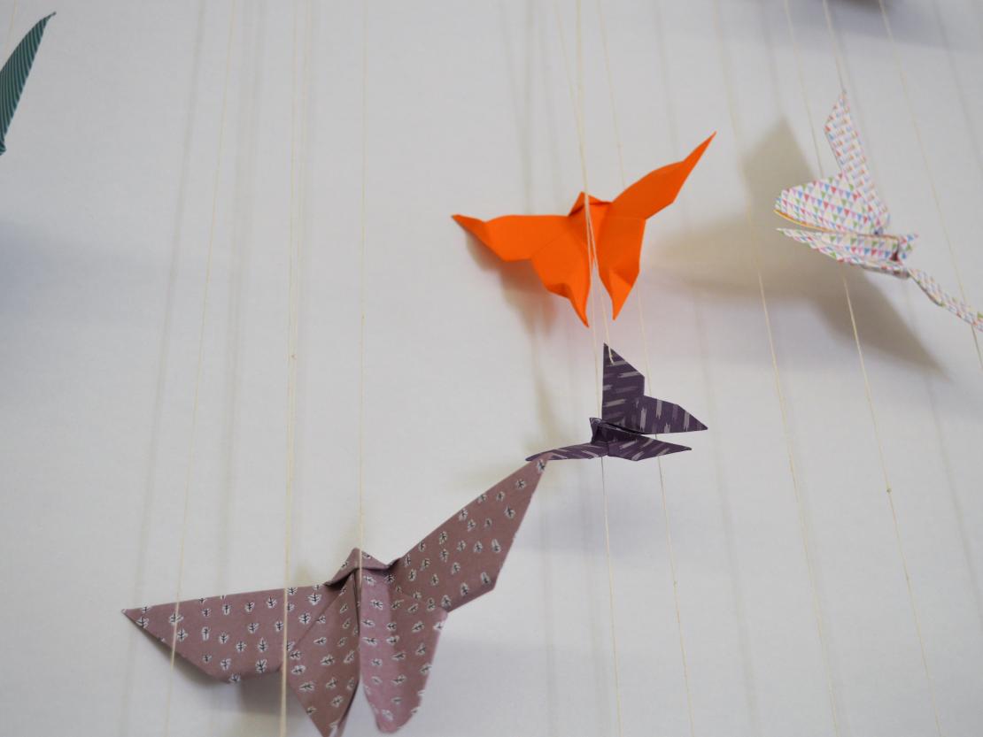 Origamikunst von Peter Stein