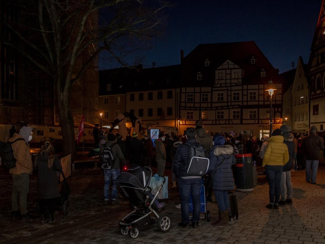 Friedensdemonstration Nördlingen