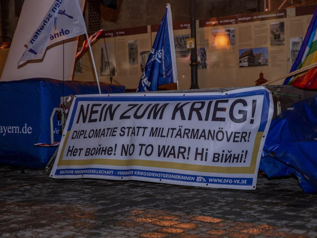Friedensdemonstration Nördlingen