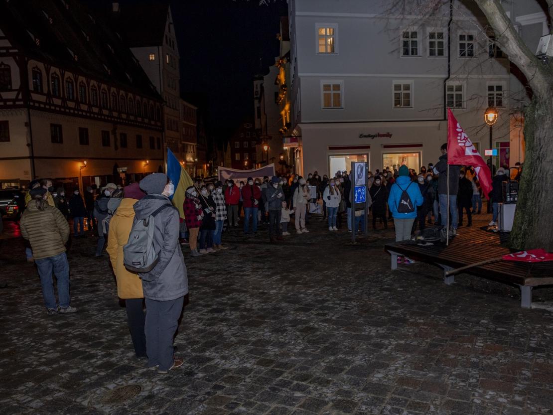 Friedensdemonstration Nördlingen