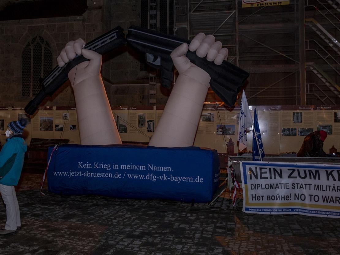 Friedensdemonstration Nördlingen