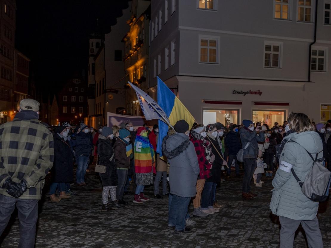 Friedensdemonstration Nördlingen