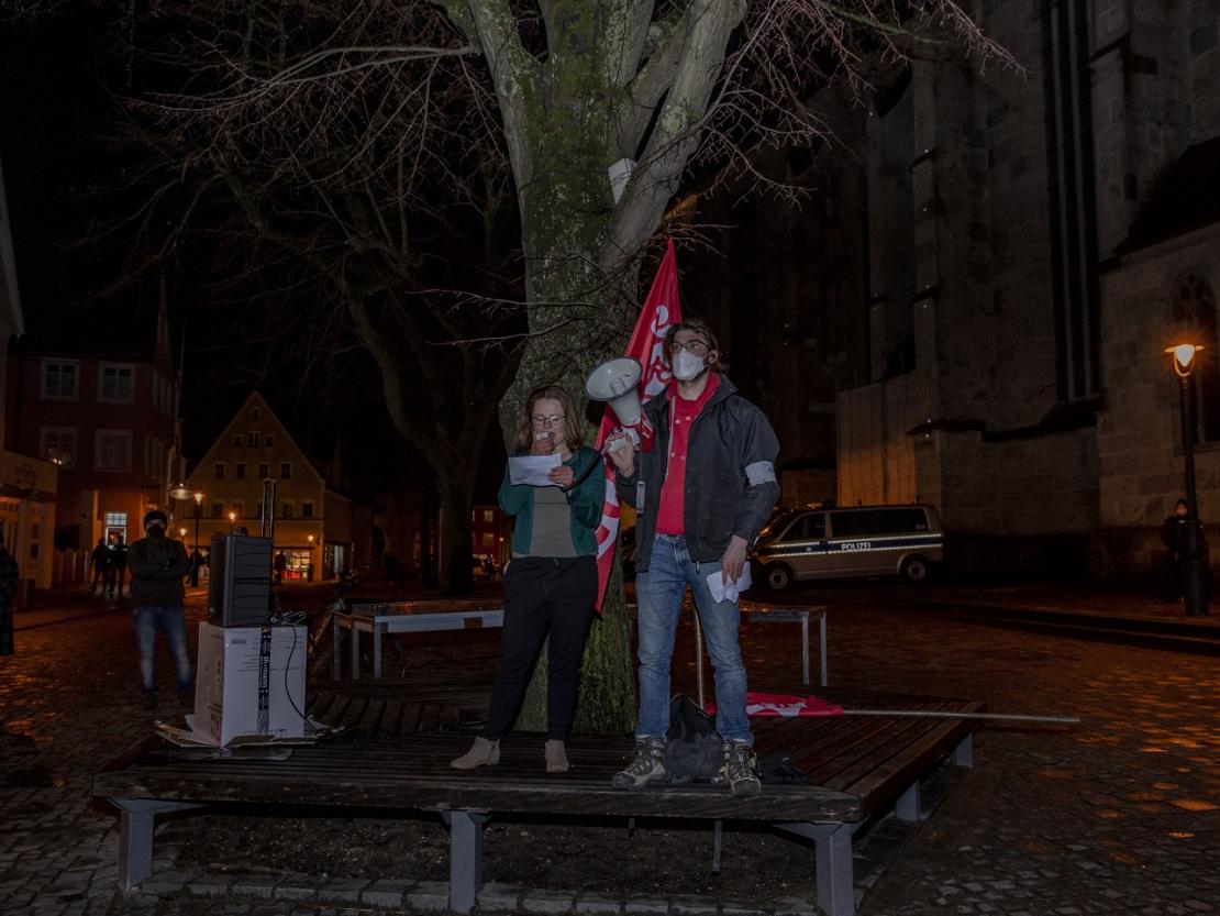 Friedensdemonstration Nördlingen