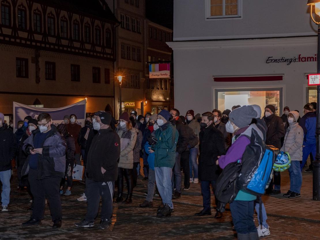 Friedensdemonstration Nördlingen