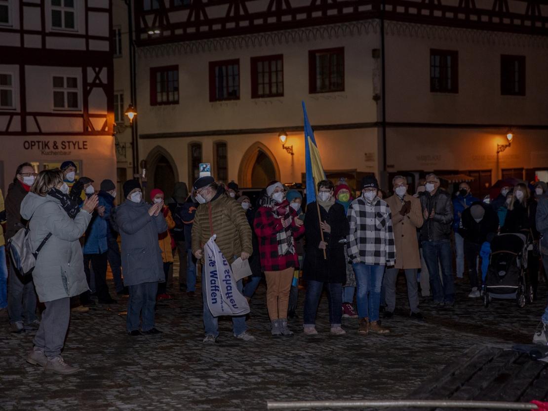 Friedensdemonstration Nördlingen