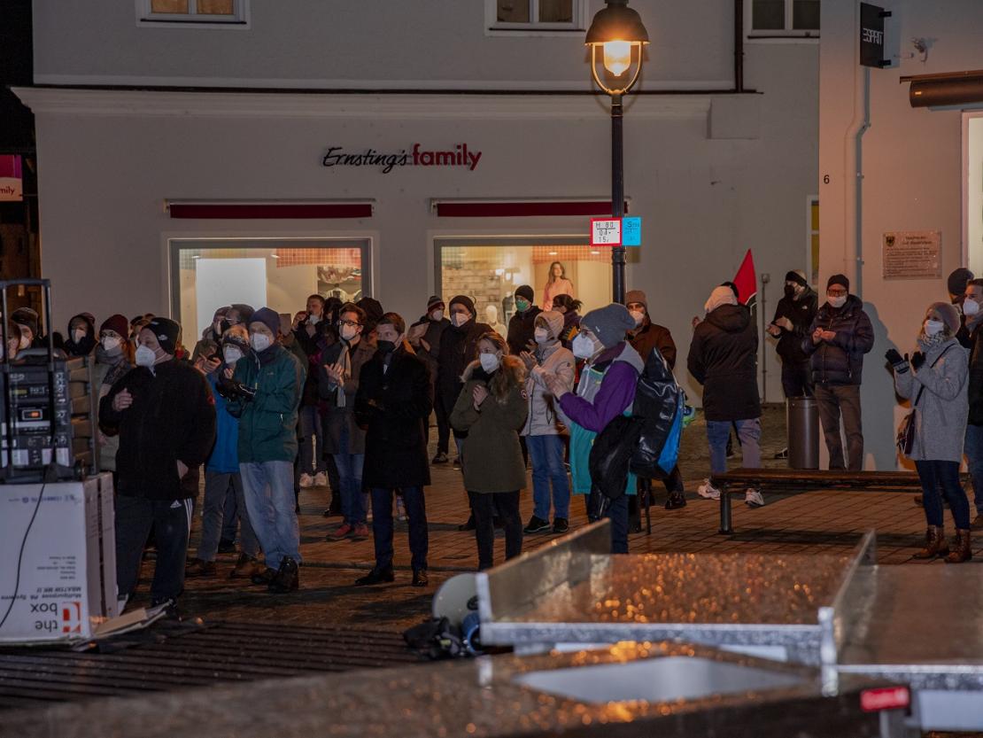 Friedensdemonstration Nördlingen