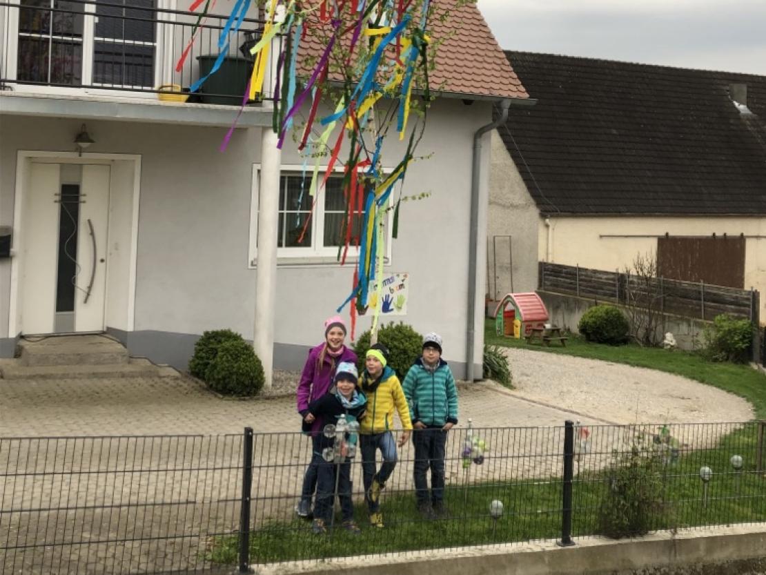 Privater Maibaum